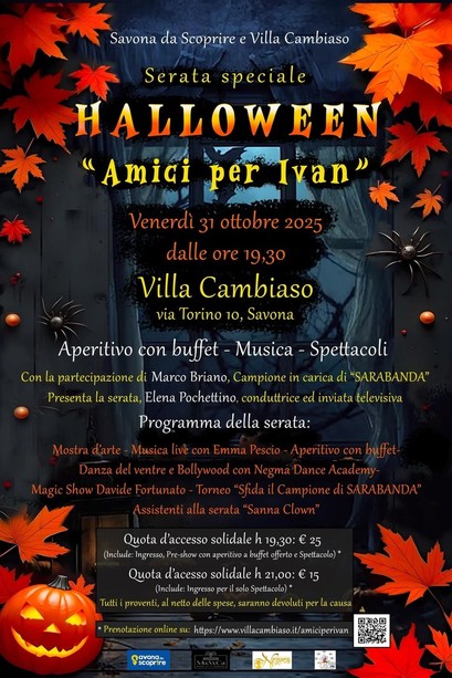 A Savona una festa di Halloween solidale