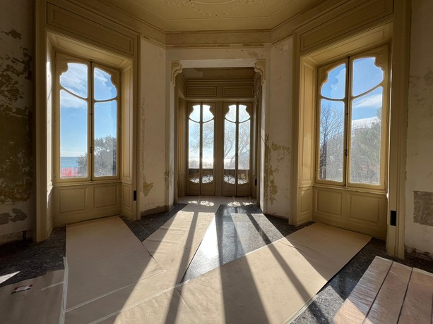 Villa Zanelli, quasi ultimato il restauro