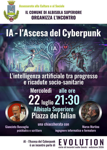 Luci e ombre dell'IA: un incontro ad Albisola Luci e ombre dell'IA: un incontro ad Albisola