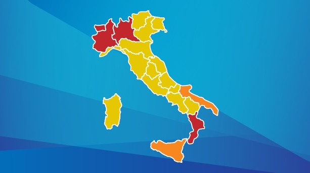 La Liguria zona arancione da mercoledì